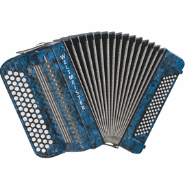 Баян WELTMEISTER French Button 60/80/II/2, фото 